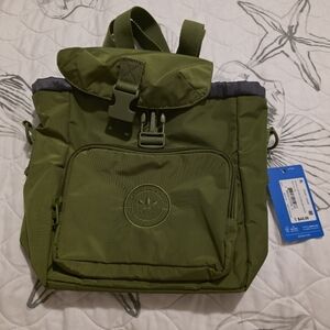 Adidas Originals Olive Green Mini Backpack